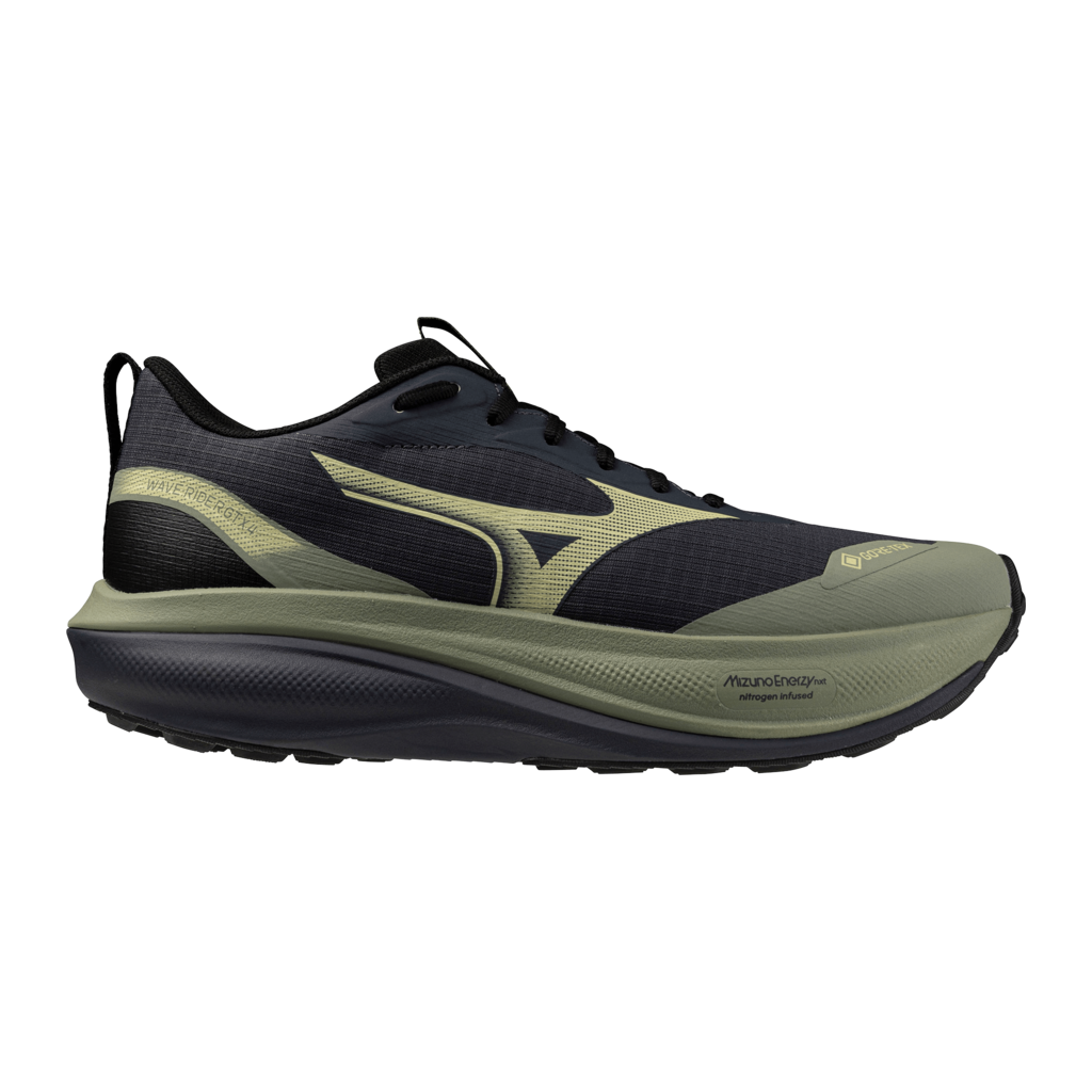 Mizuno WAVE RIDER GTX 4 Gravel-Trailschuhe Herren Sea Spray/Beechnut/India Ink 40,5