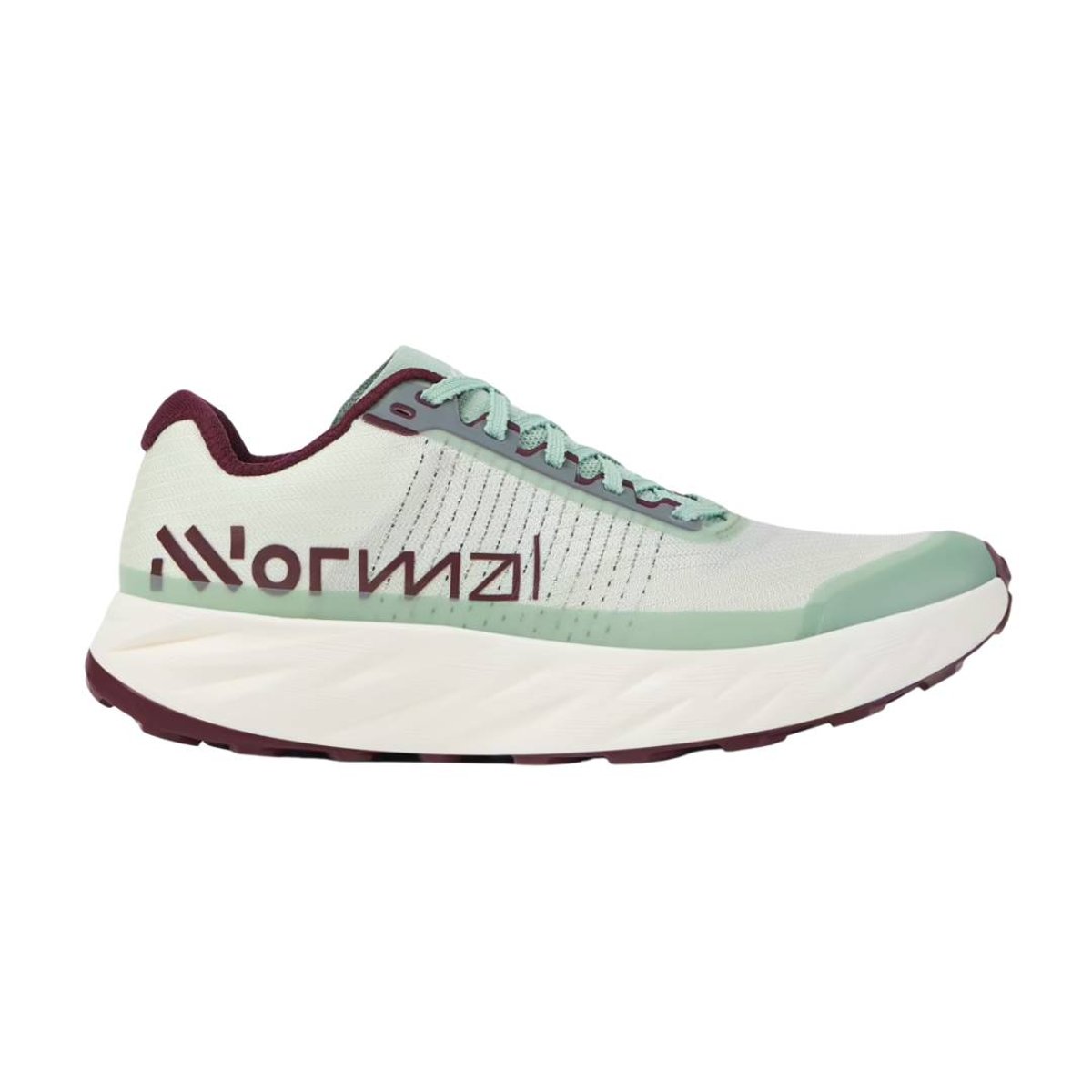 NNormal Kjerag 02 Laufschuhe Grün Weiß Unisex SS26, Größe EU 38 2/3