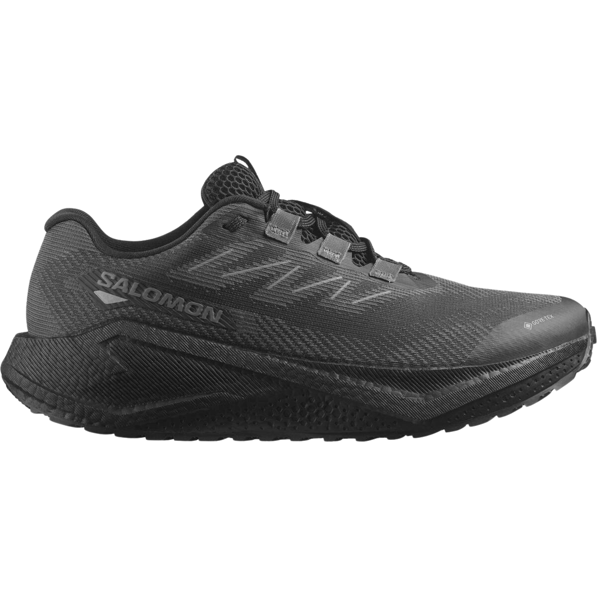 Salomon AERO BLAZE 3 GRVL GTX Herren Black/Asphalt/Black Gr. 42 2/3