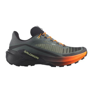 Salomon GENESIS 2 Trailschuhe Herren Urban Chic/Black/Lime Cream 40 2/3