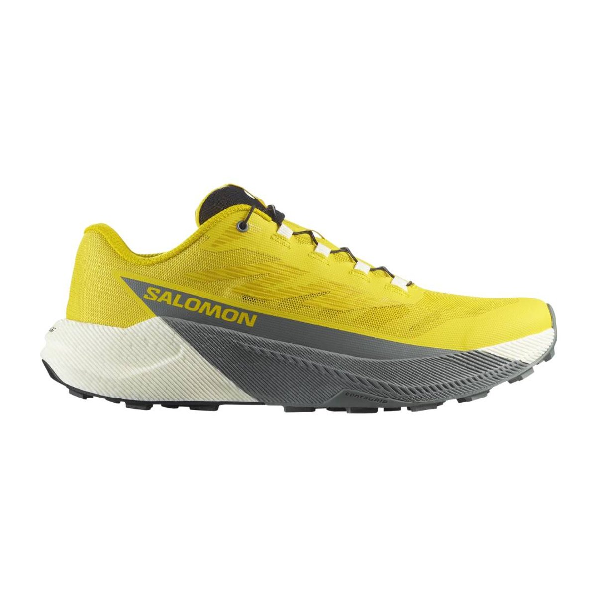 Salomon Pulsar Schuhe Gelb Schwarz AW25, Größe EU 44 2/3