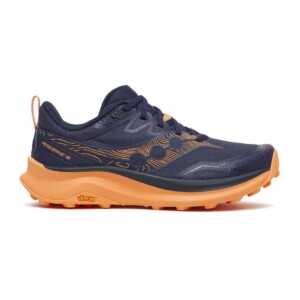 Saucony Peregrine 16 Schuhe Blau/Orange AW26 Damen, Größe 35.5 EUR