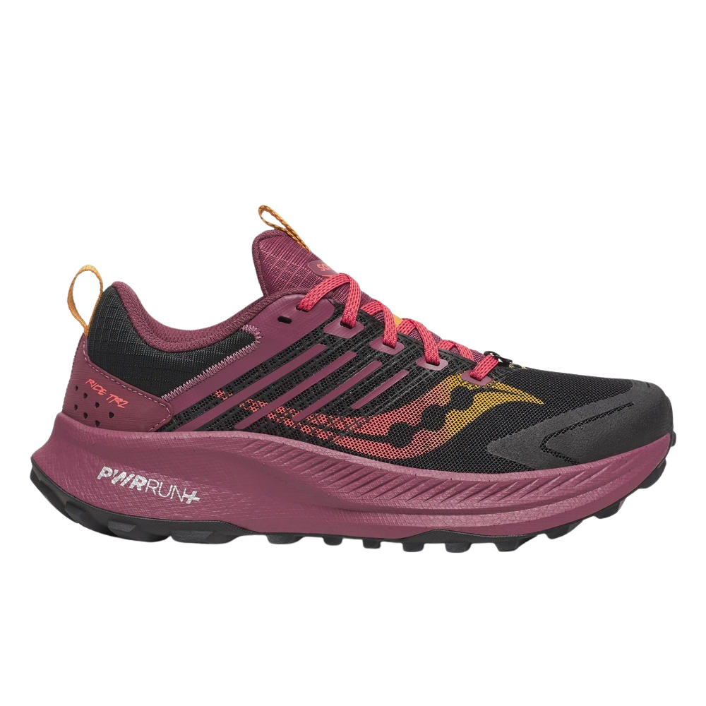 Saucony RIDE TR2 Gravel-Laufschuhe Damen BLACK/TERRA 38,5