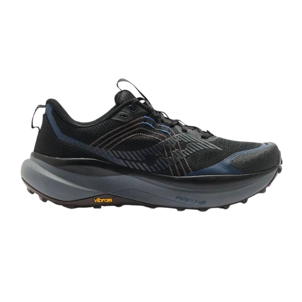 Saucony Xodus Ultra 4 Laufschuhe Schwarz Blau AW25, Größe 42,5 - EUR