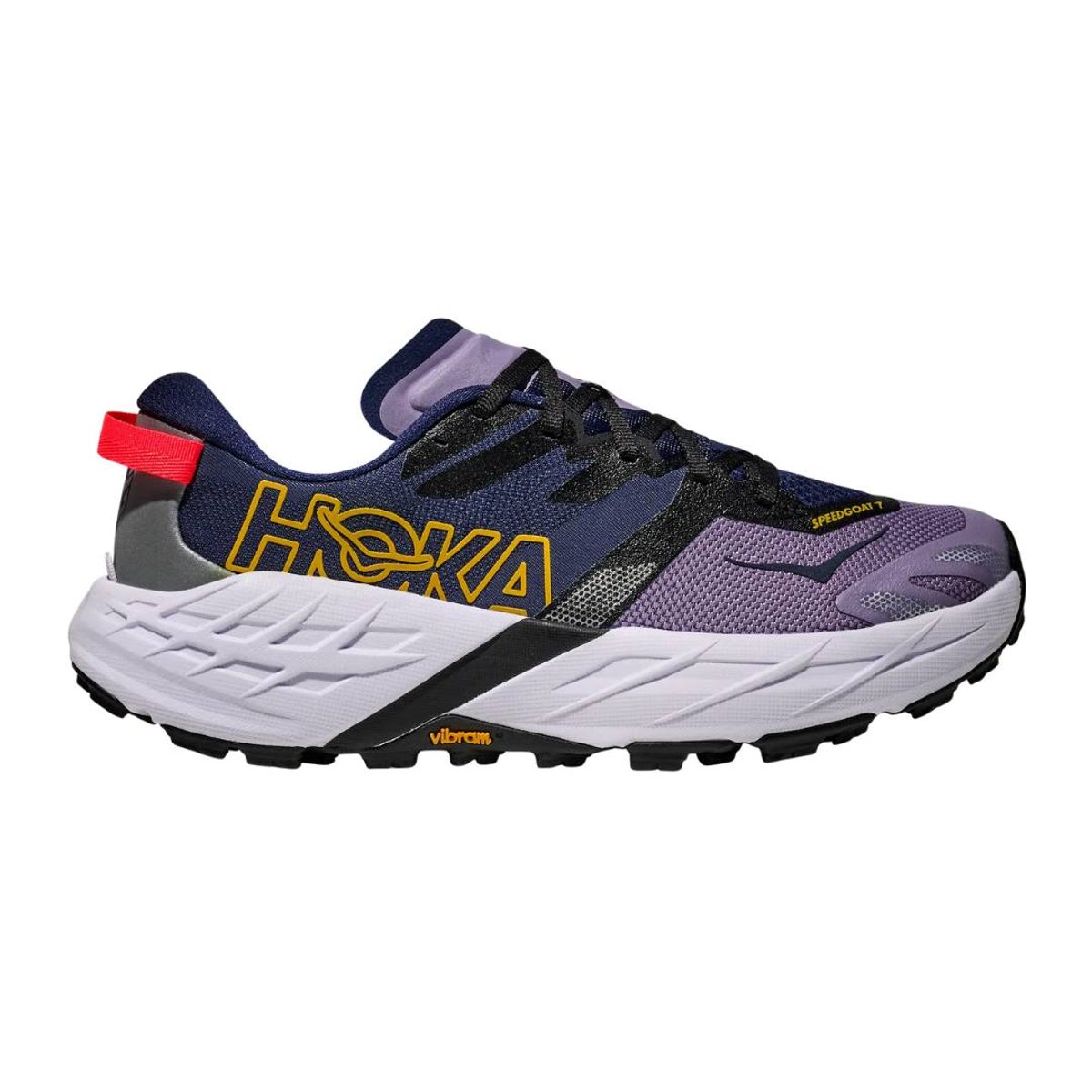 Schuhe Hoka Speedgoat 7 Lila Orange SS26 Damen, Größe EU 40 2/3