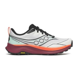 Schuhe Saucony Peregrine 16 Weiß Granat SS26, Größe 41 - EUR
