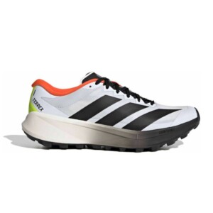Adidas Terrex Agravic 4 Laufschuhe Weiß Schwarz SS26, Größe UK 8