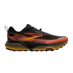 Brooks Cascadia 20 Schuhe Orange Schwarz AW26, Größe 40 - EUR