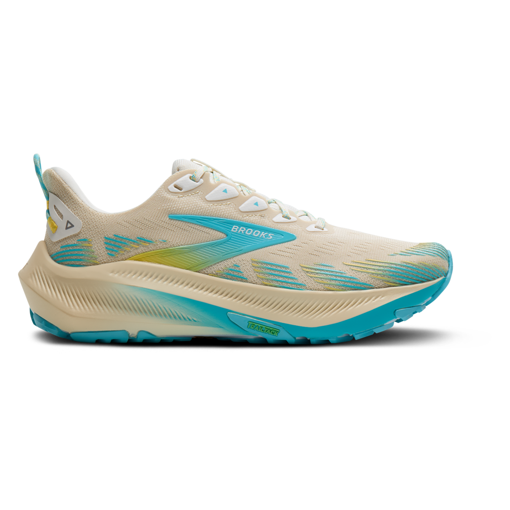 Brooks Ghost Trail Gravel Laufschuhe Damen Sand Gr. 43