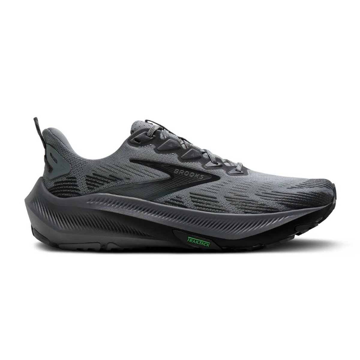Brooks Ghost Trail Schuhe Grau Schwarz SS26