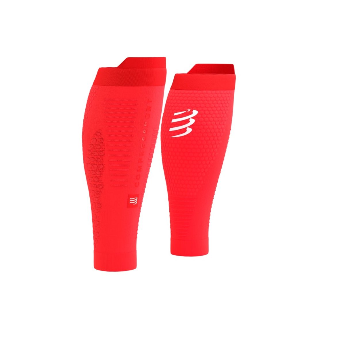 Compressport R2 3.0 Kompressionsstrümpfe Rot Weiß, Größe Größe 1