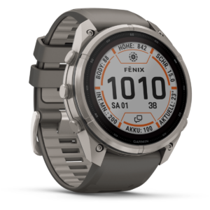 Garmin Fenix 9 PRO inReach 47mm Solar Kiselgrau GPS-Multisport-Smartwatch