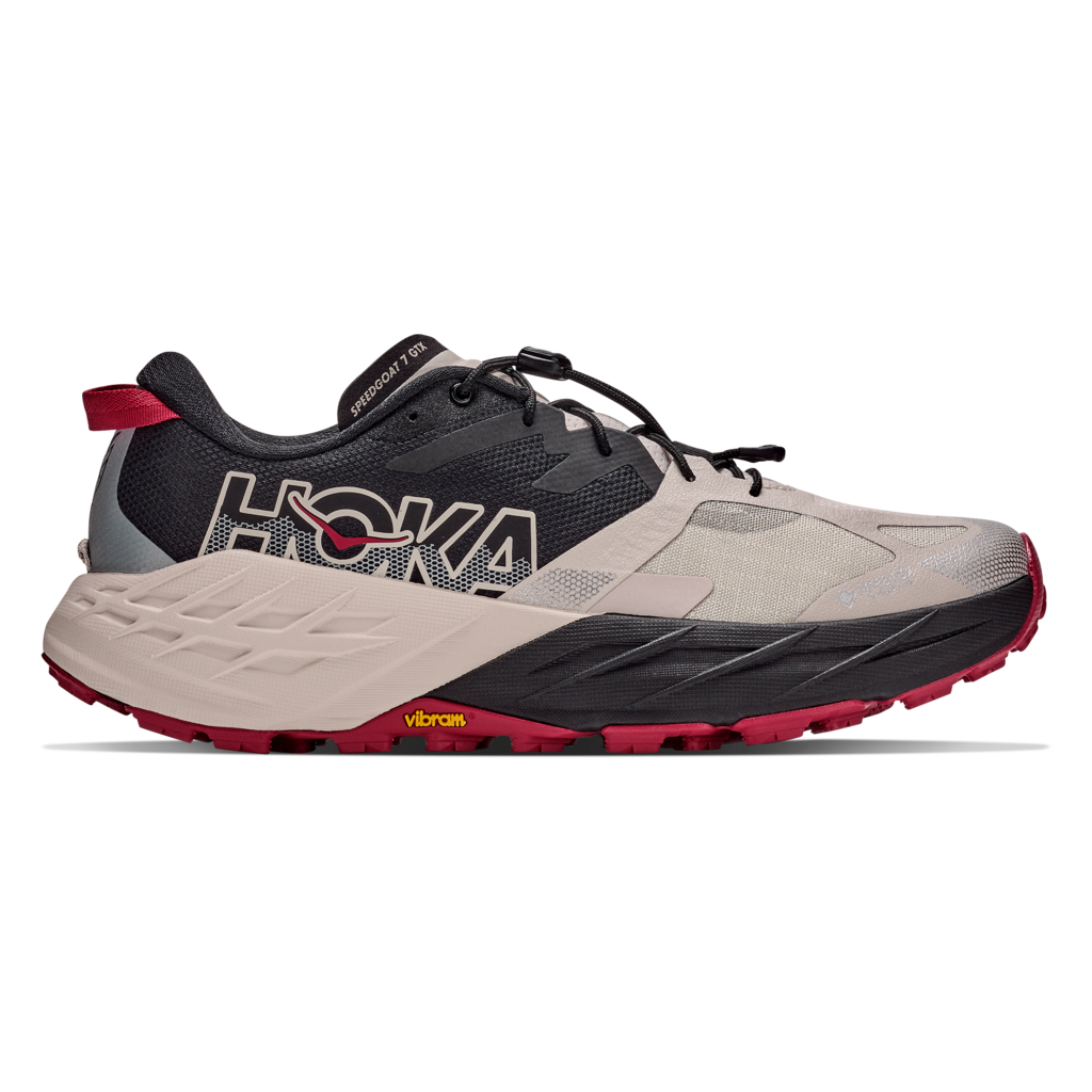 Hoka SPEEDGOAT 7 GTX Trailschuhe Herren Black / River Rock Grey D (normal) 41 1/3