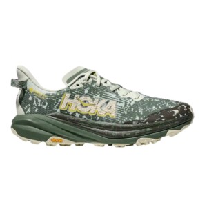 Hoka Speedgoat 6 GTX Grün Schwarz AW25 Schuhe, Größe EU 42