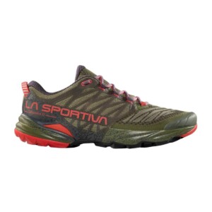 La Sportiva Akasha II Laufschuhe Grün Rot SS26, Größe 41,5 - EUR