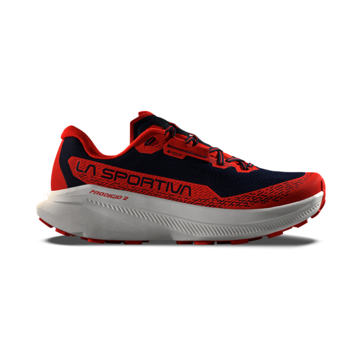 La Sportiva PRODIGIO 2 GTX Trailschuhe Herren Night Sky/Mountain Red 42