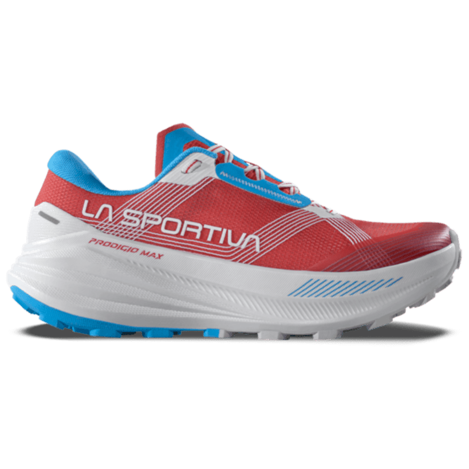 La Sportiva PRODIGIO MAX Trailschuhe Damen Hibiscus/Malibu Blue 38