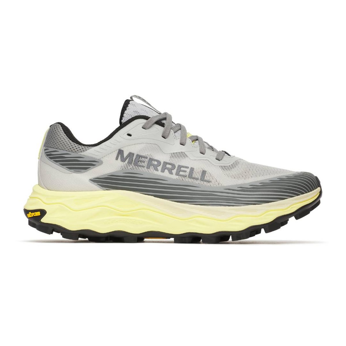 Merrell Agility Peak 6 Herrenschuhe Grau Gelb SS26, Größe 42 - EUR