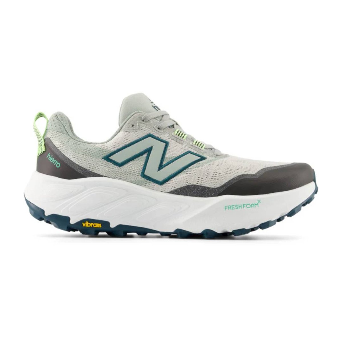 New Balance Fresh Foam X Hierro v9 Schuhe Grau Weiß SS26, Größe 42 - EUR