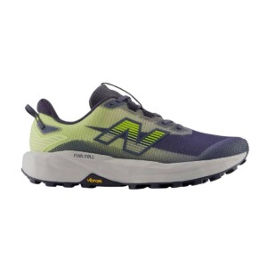 New Balance FuelCell Rebel Trail Laufschuhe Blau Gelb AW26, Größe 42 - EUR