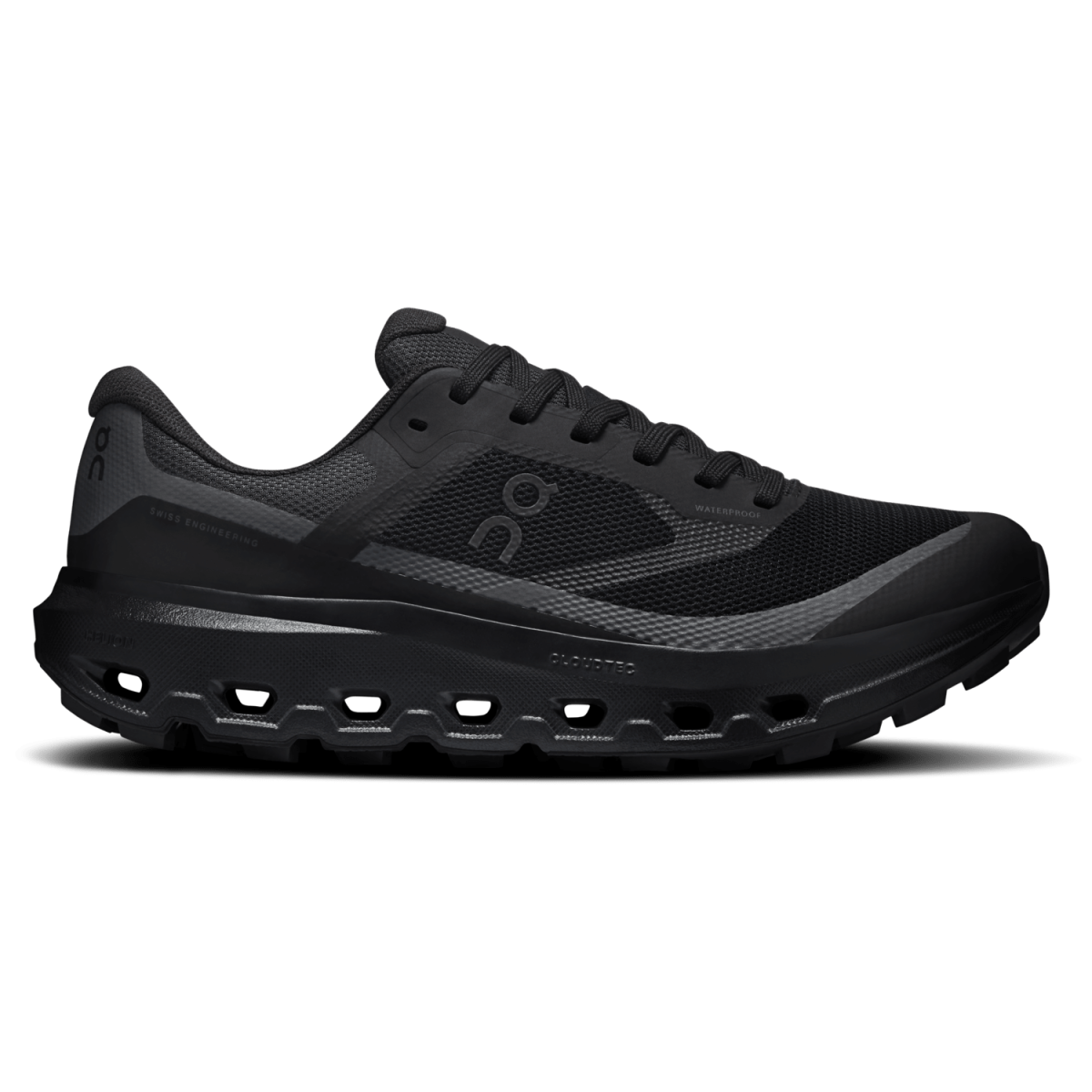 On CLOUDVISTA 3 WATERPROOF Trailschuhe Damen Black | Black 37,5
