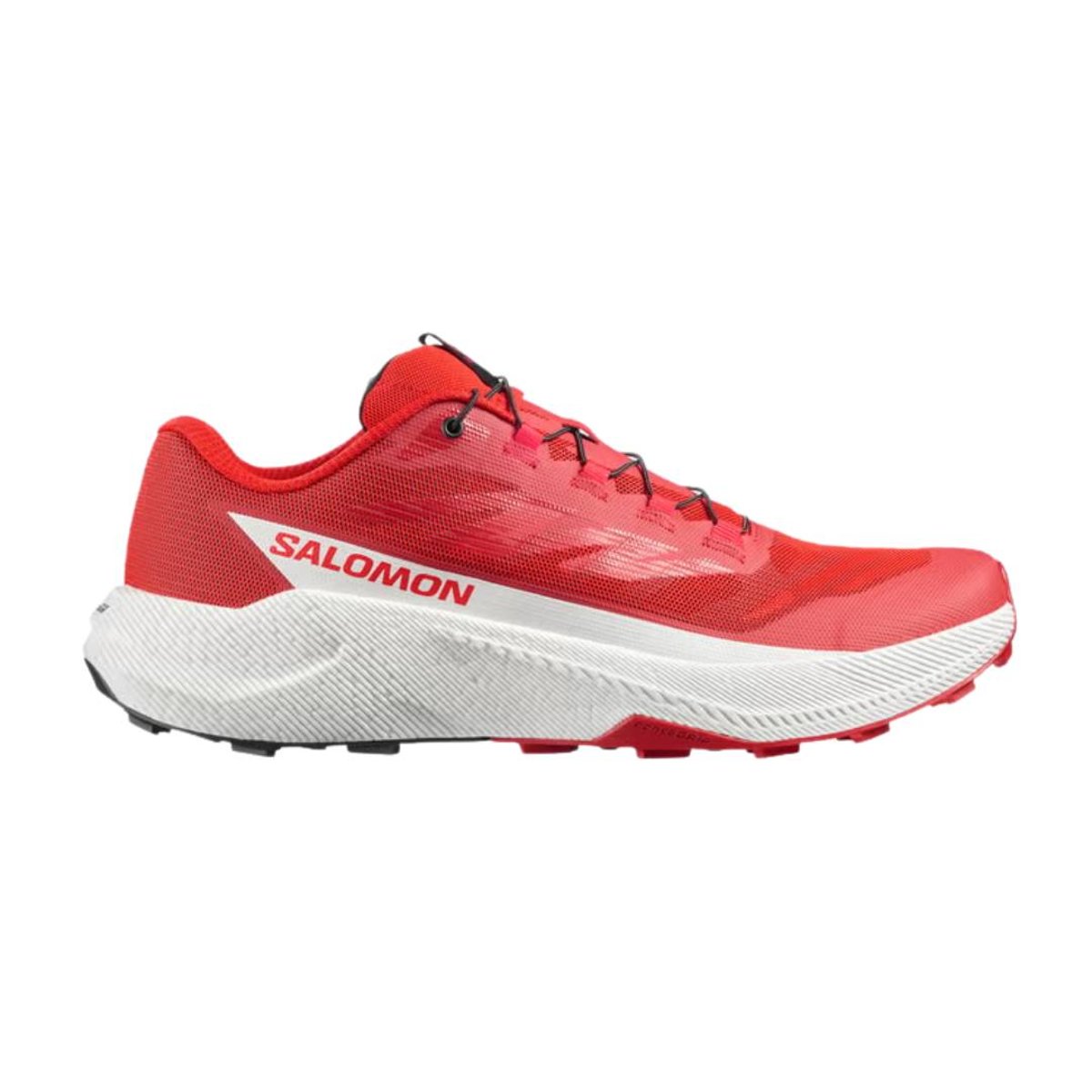 Salomon Pulsar Laufschuhe Rot Weiß SS26, Größe EU 42