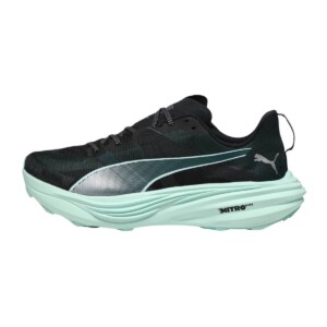 Schuhe Puma Deviate Nitro Elite Trail Schwarz Blau AW25, Größe 42 - EUR