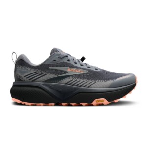 Brooks Cascadia 20 Laufschuhe Grau Orange AW26 Damen, Größe 35.5 EUR