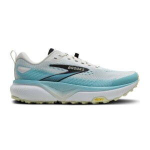 Brooks Cascadia 20 Laufschuhe Weiß Blau AW26 Damen, Größe 35.5 EUR