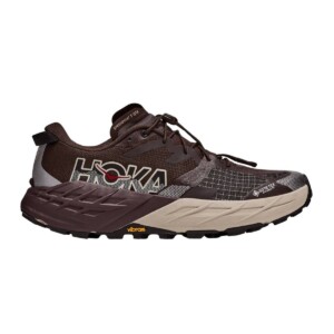 Hoka Speedgoat 7 GTX Schuhe Braun Beige AW26, Größe EU 41 1/3
