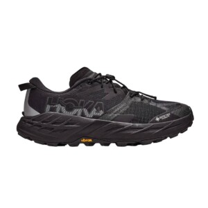 Hoka Speedgoat 7 GTX Schuhe Schwarz Grau AW26, Größe EU 41 1/3