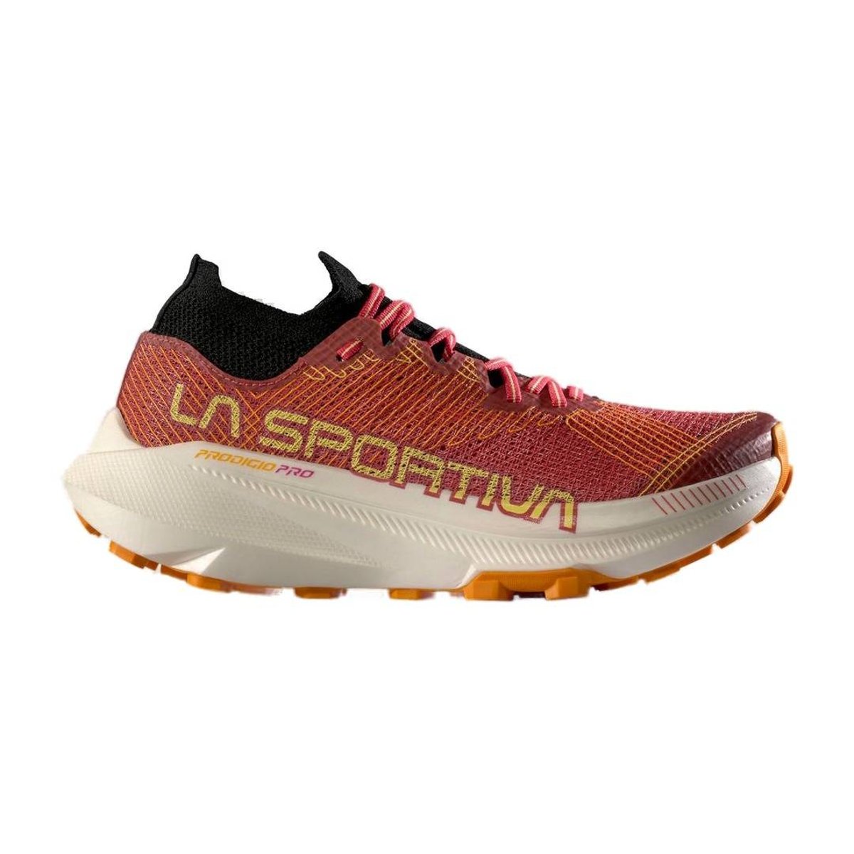 La Sportiva Prodigio Pro Laufschuhe Rot Gelb AW26 Damen, Größe 38,5 - EUR
