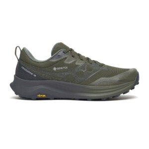 Saucony Peregrine 16 GTX Laufschuhe Grün-Grau AW26, Größe 40 - EUR